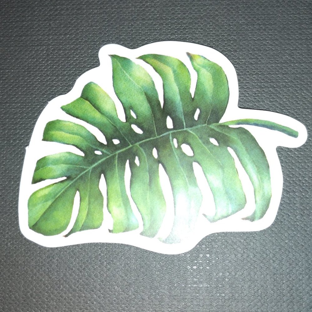 leaf sticker